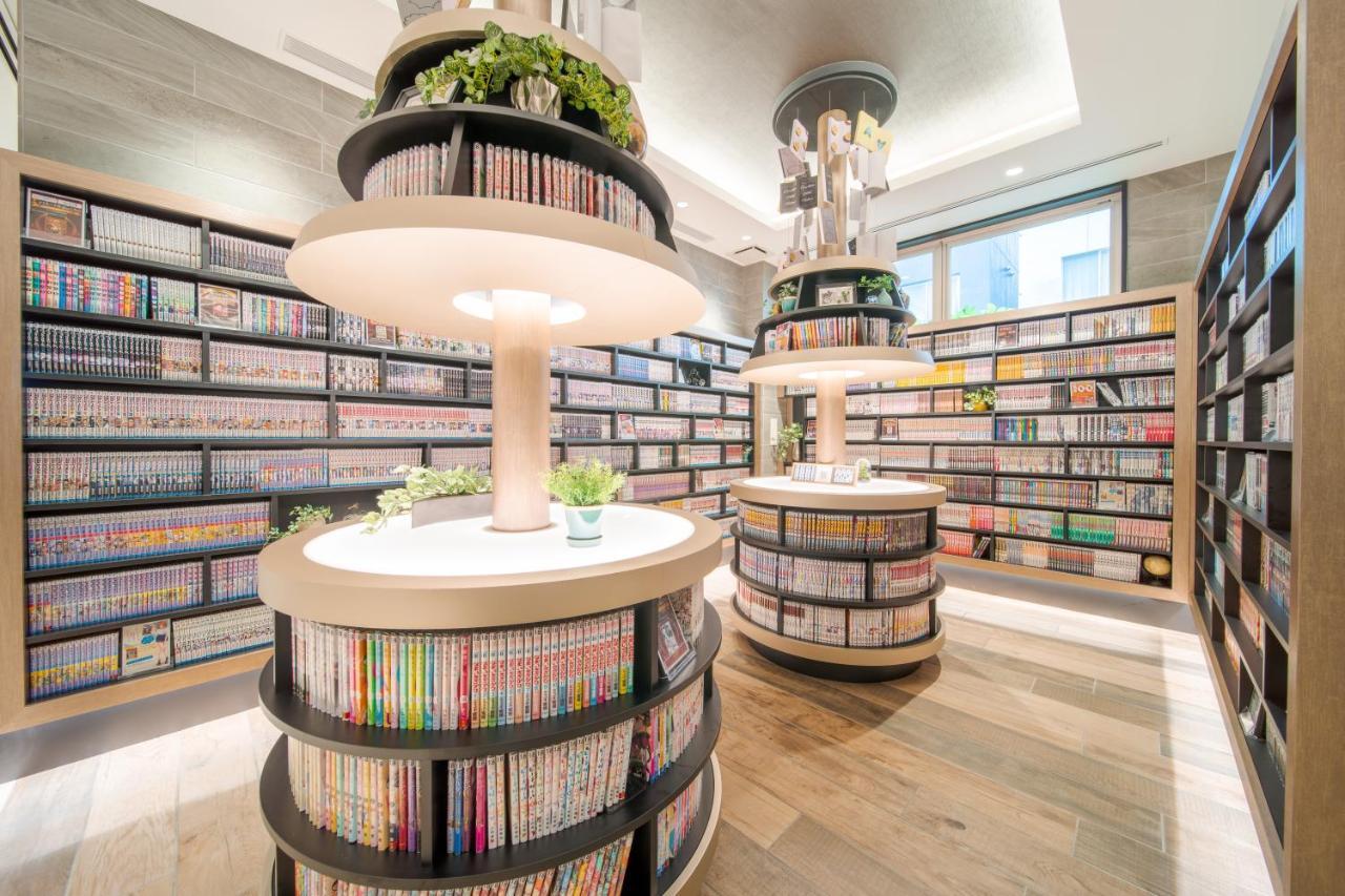 Quintessa Hotel Osaka Shinsaibashi Comic & Books Экстерьер фото
