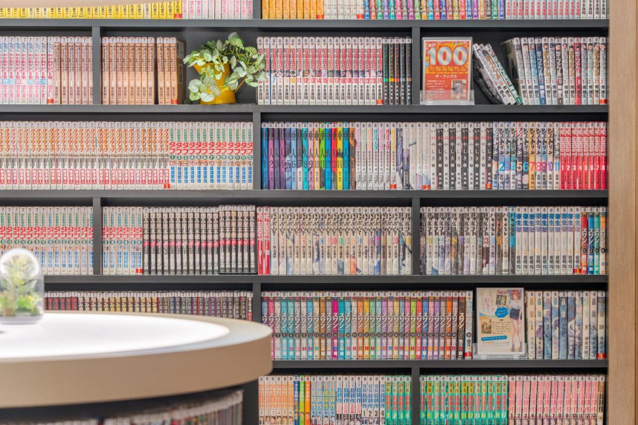 Quintessa Hotel Osaka Shinsaibashi Comic & Books Экстерьер фото