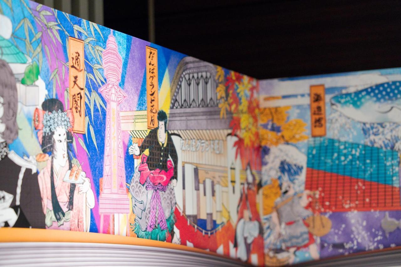 Quintessa Hotel Osaka Shinsaibashi Comic & Books Экстерьер фото